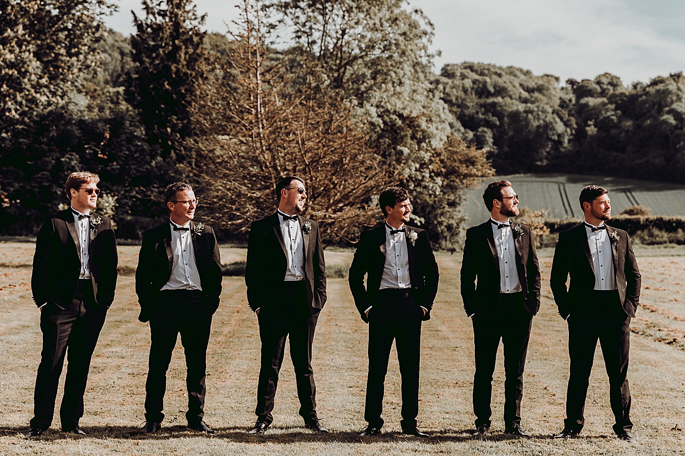 Stephanie Allin romantic Tithe Barn wedding Hampshire  - An Ethereal Stephanie Allin Dress and Veil for a Romantic, Black Tie Barn Wedding in Hampshire