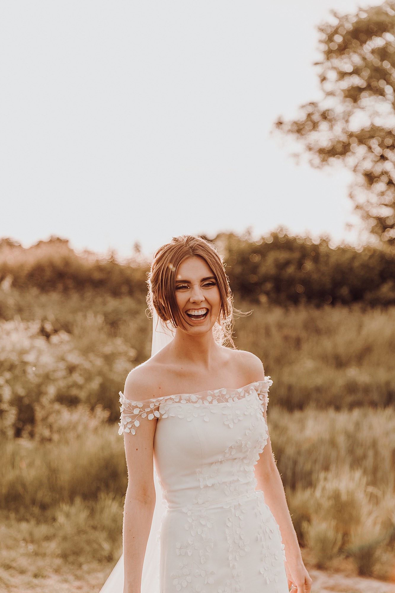 Stephanie Allin romantic Tithe Barn wedding Hampshire  - An Ethereal Stephanie Allin Dress and Veil for a Romantic, Black Tie Barn Wedding in Hampshire