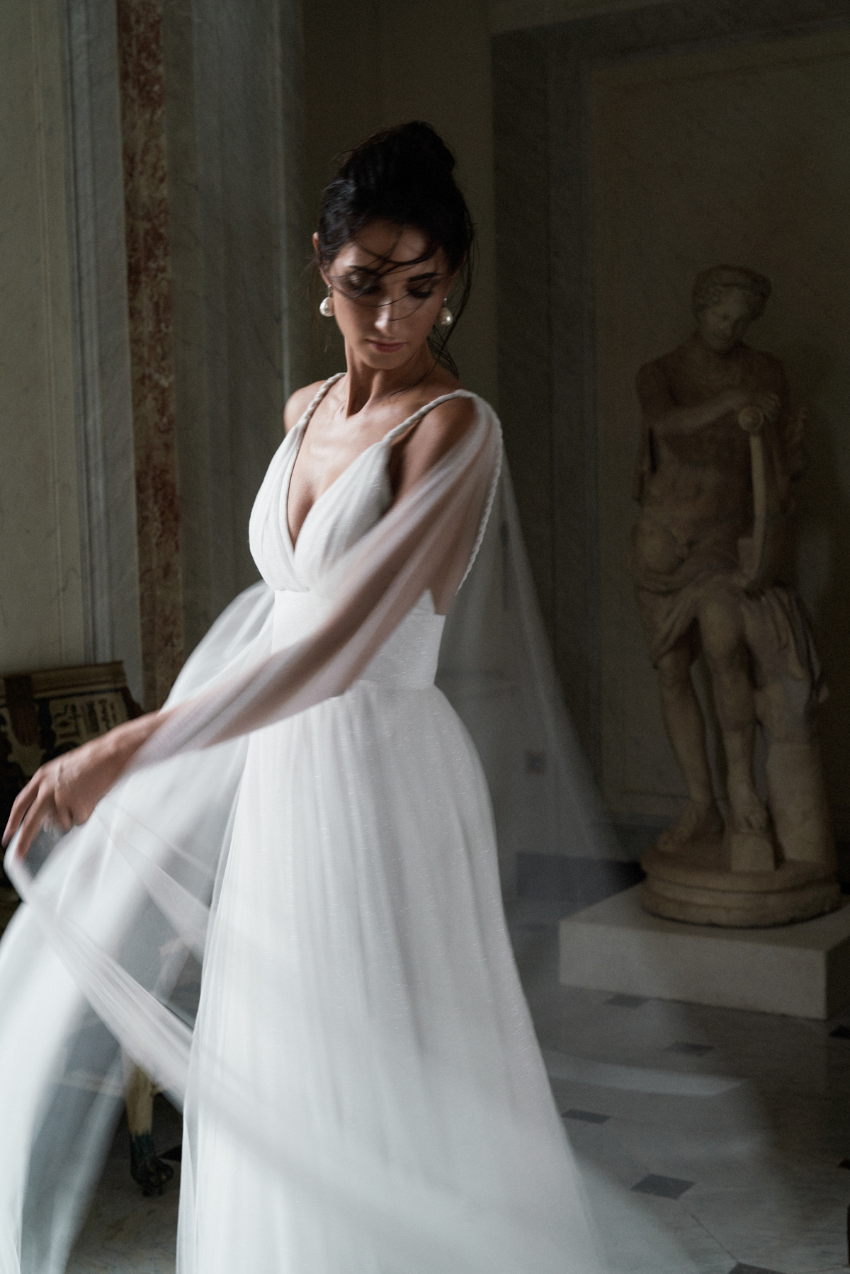 Villa Astor destination wedding venue Southern Italy 132 - Soft, Sensuous + Feminine Bridal Editorial in an Ancient Italian Villa Villa Astor destination wedding venue Southern Italy 132