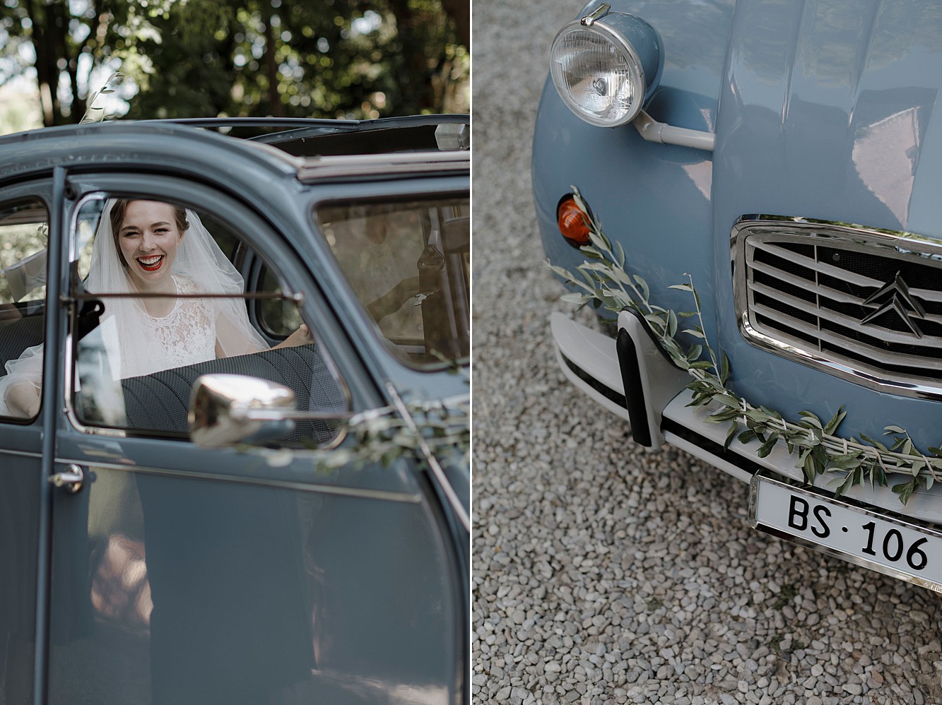 Vintage dress glamorous Italian wedding  - An Old Glamour + Nature Inspired Wedding in Italy with a Bride in Pin Curls + Two Vintage Dresses