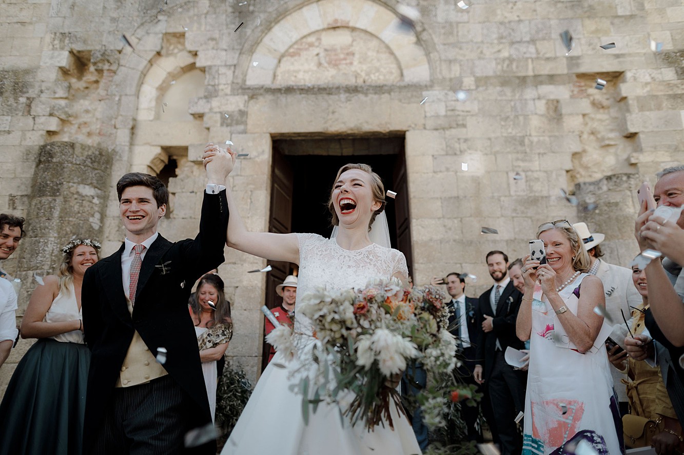 Vintage dress glamorous Italian wedding  - An Old Glamour + Nature Inspired Wedding in Italy with a Bride in Pin Curls + Two Vintage Dresses