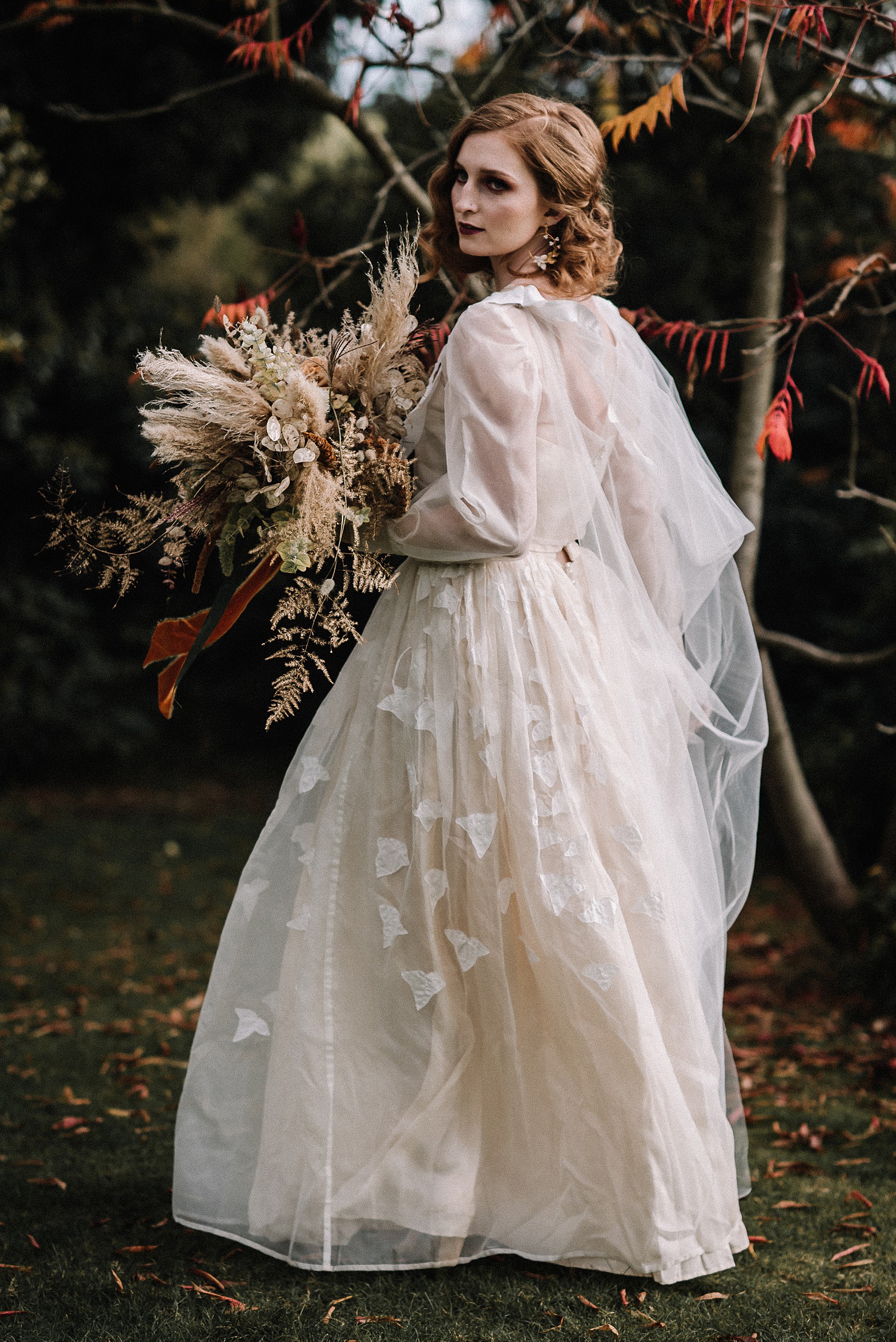 50 Autumn at Hereford wedding venue Lyde Court