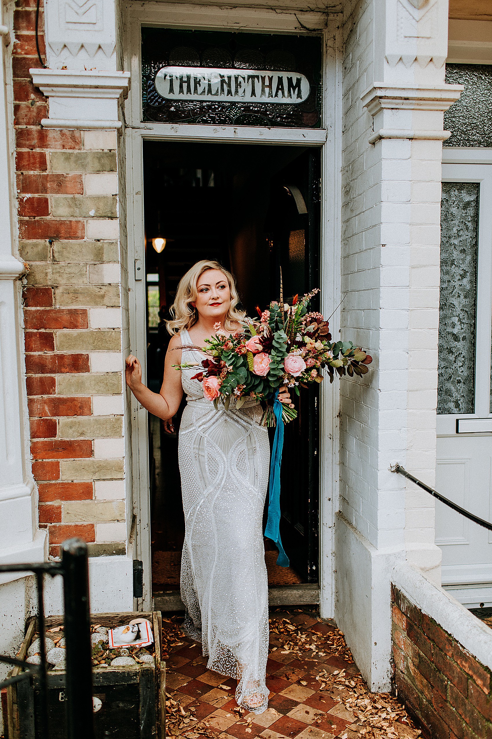 Eliza Jane Howell colourful garden wedding 19