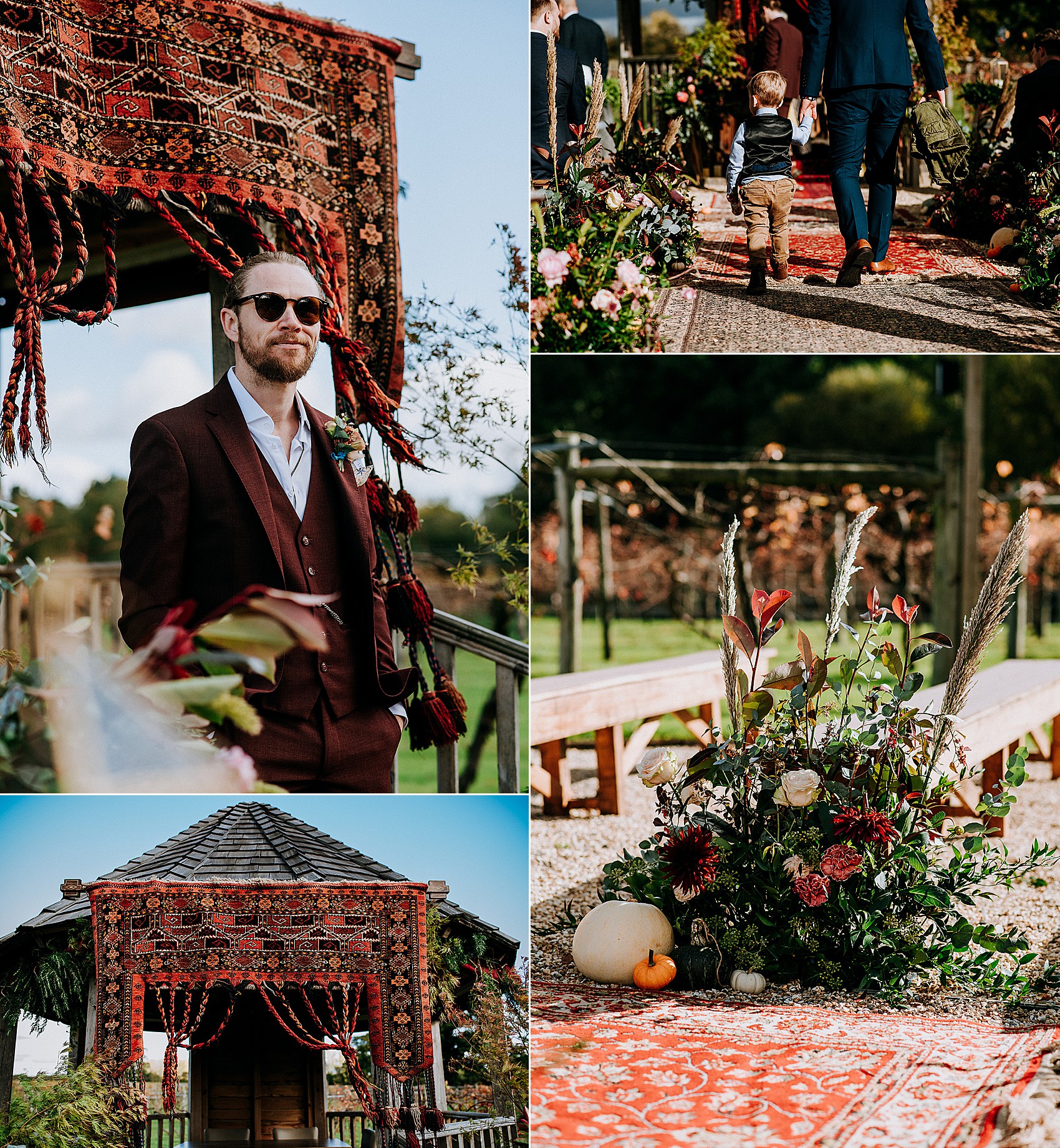 Eliza Jane Howell colourful garden wedding 23