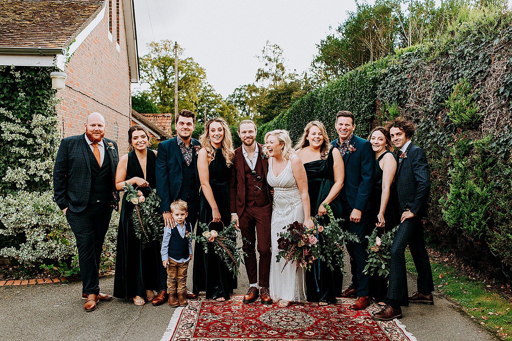 Eliza Jane Howell colourful garden wedding 50