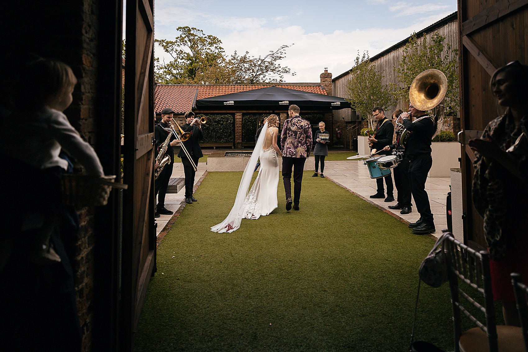 Emma Beaumont bride The Normans Wedding 29