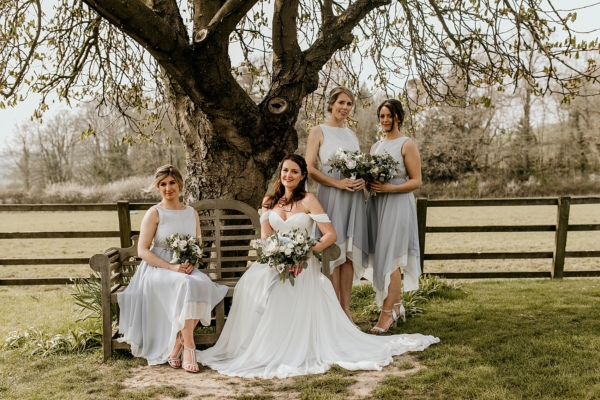 A Tinder Wedding Couple + Their Delightful Cotswolds Country House Wedding