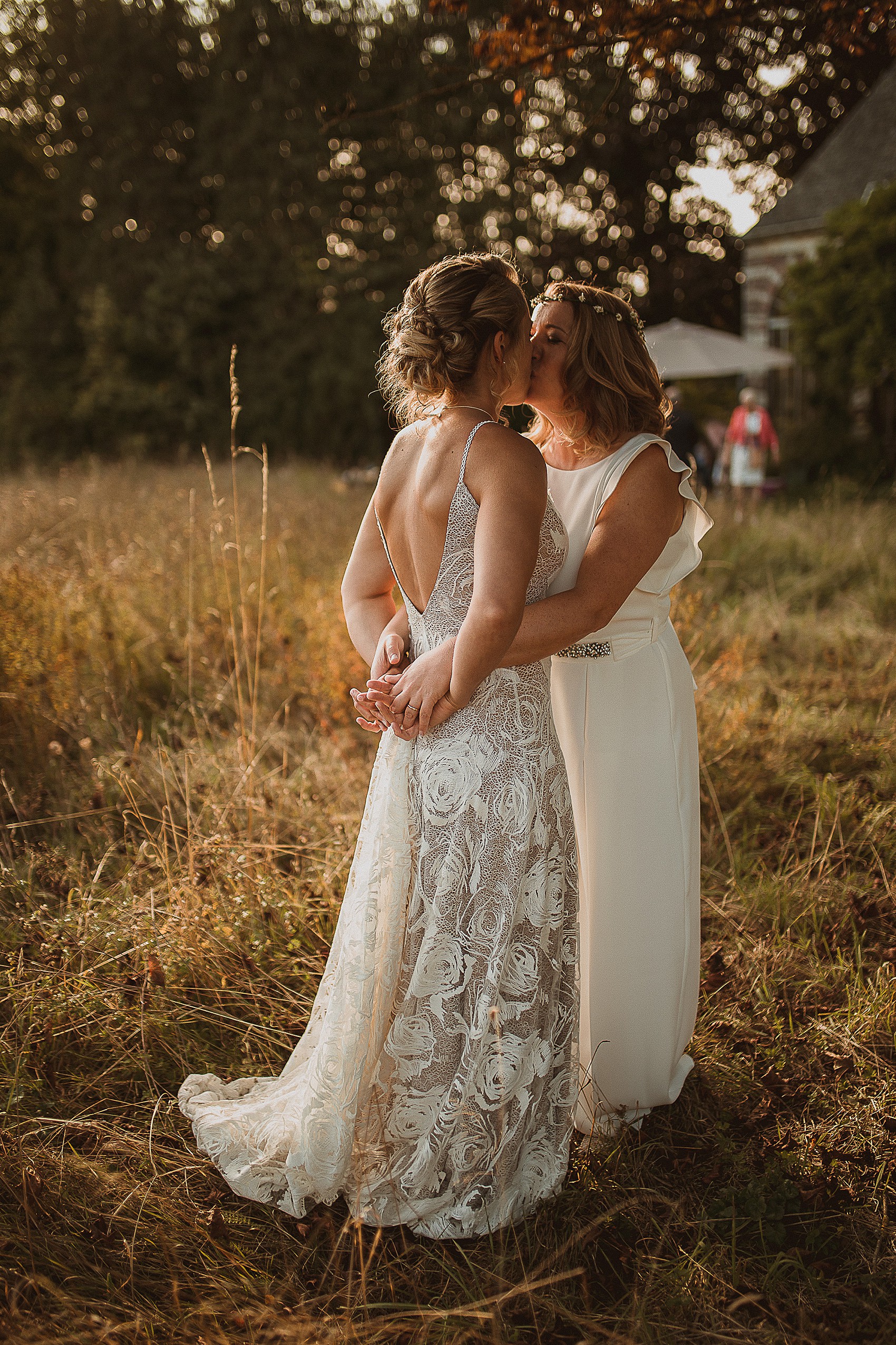 Two Brides And Their Escape To The Chateau Wedding Love