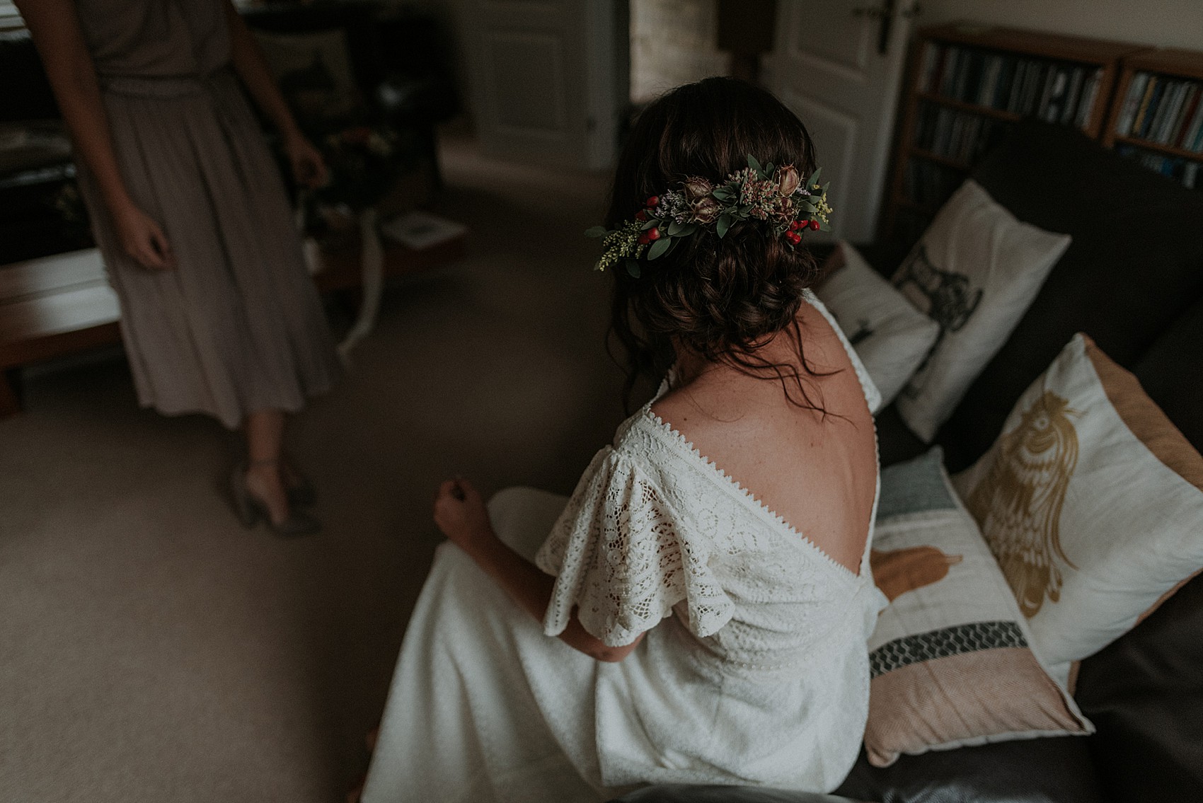 Indiebride dress Cotswolds farm wedding 12