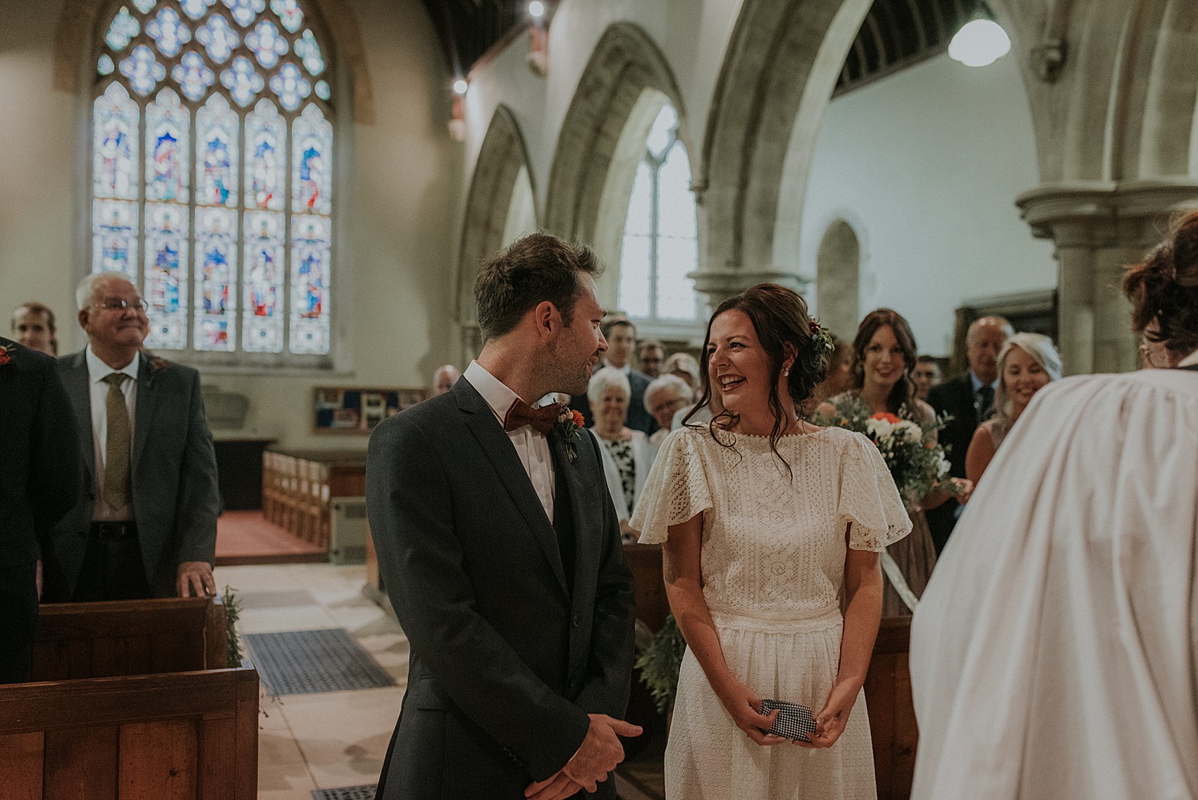 Indiebride dress Cotswolds farm wedding 18