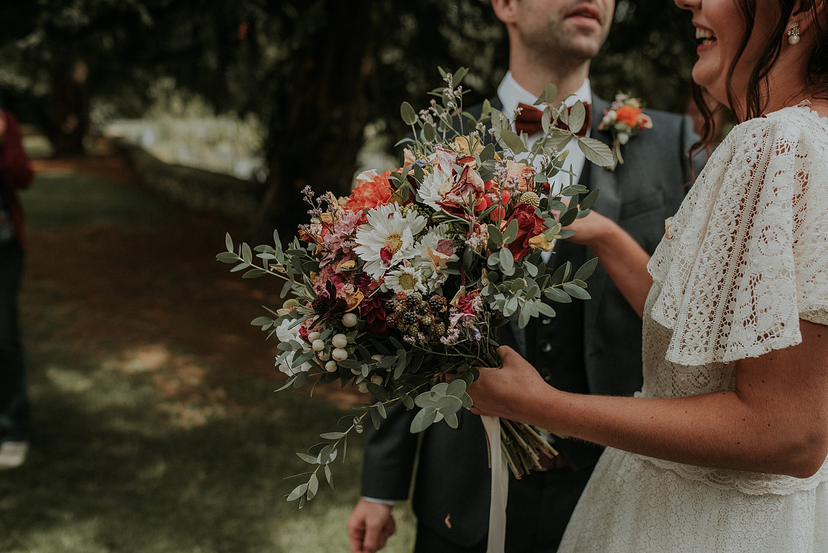 Indiebride dress Cotswolds farm wedding 22