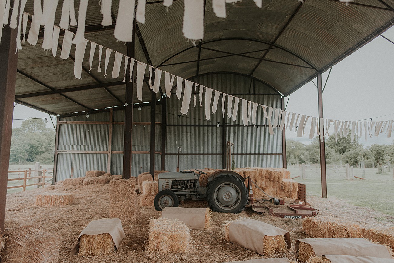 Indiebride dress Cotswolds farm wedding 49