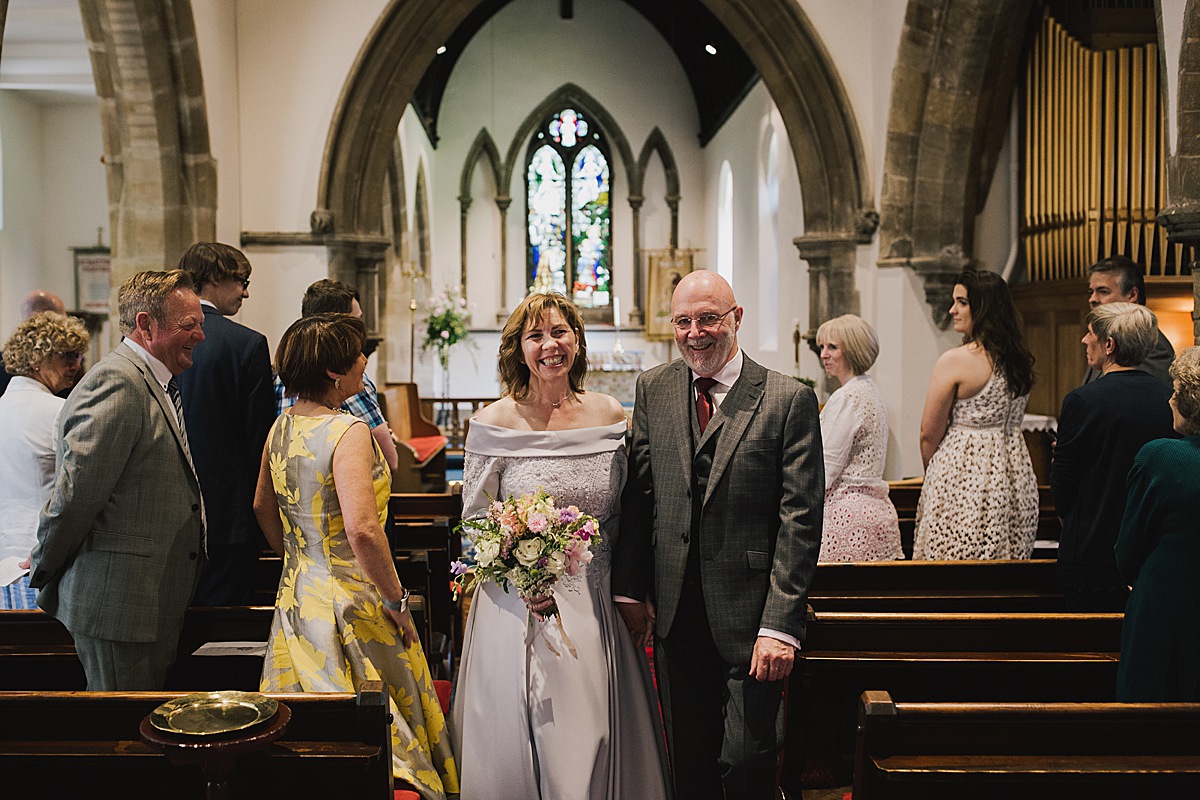 Marrying again in later life intimate seaside wedding  - A Dove Grey Dress + Fish and Chip Seaside Supper for a Couple Marrying Again in Life and their Charming, Intimate Family Wedding