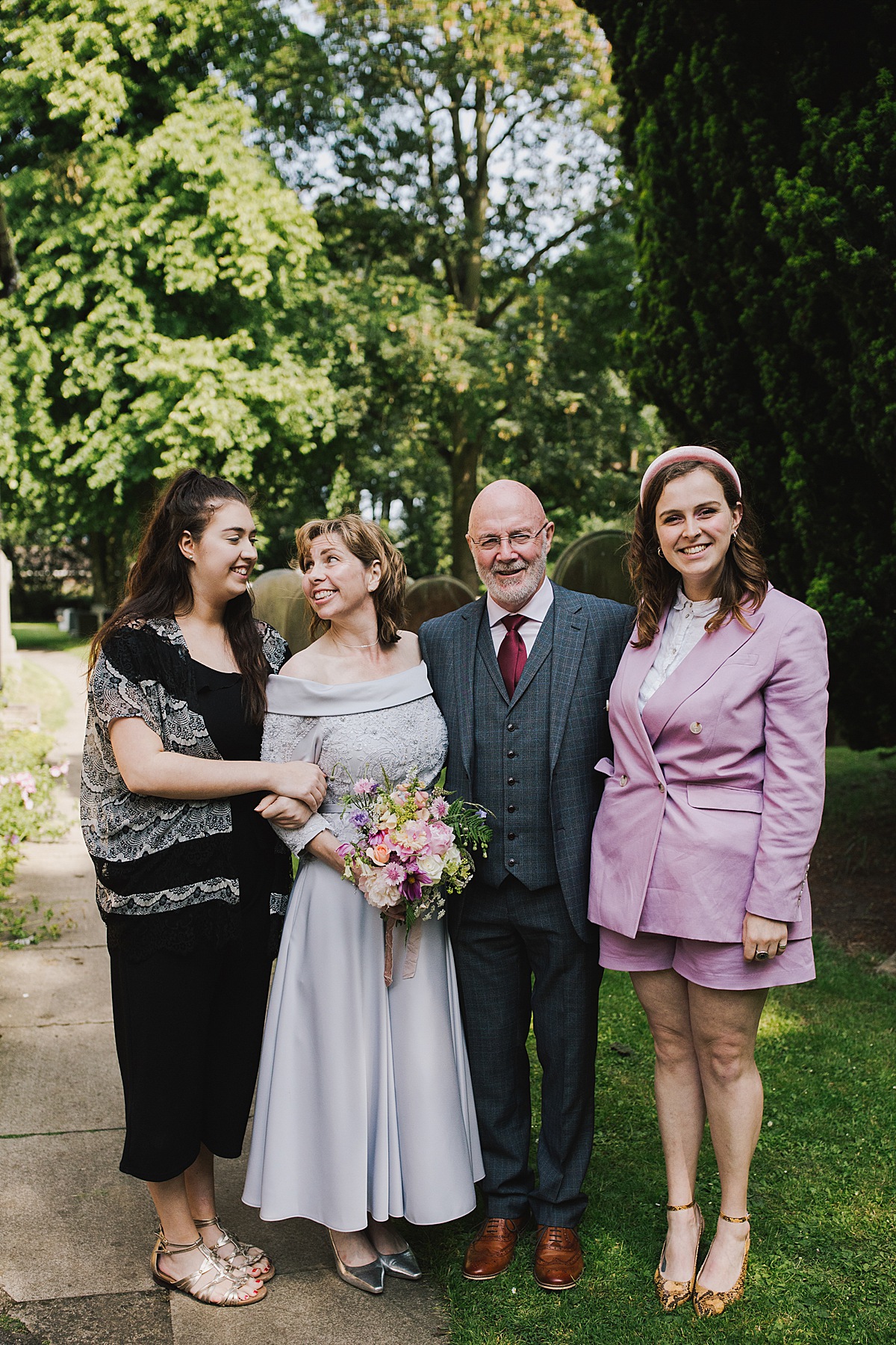 Marrying again in later life intimate seaside wedding  - A Dove Grey Dress + Fish and Chip Seaside Supper for a Couple Marrying Again in Life and their Charming, Intimate Family Wedding