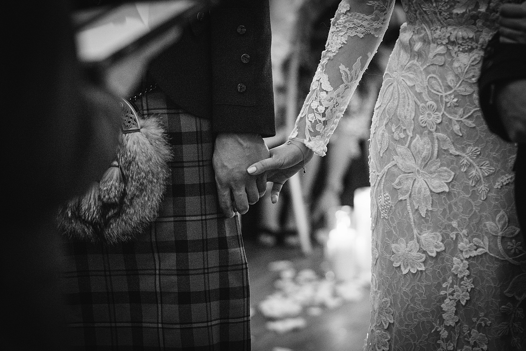Pronovias bride Scottish wedding 19