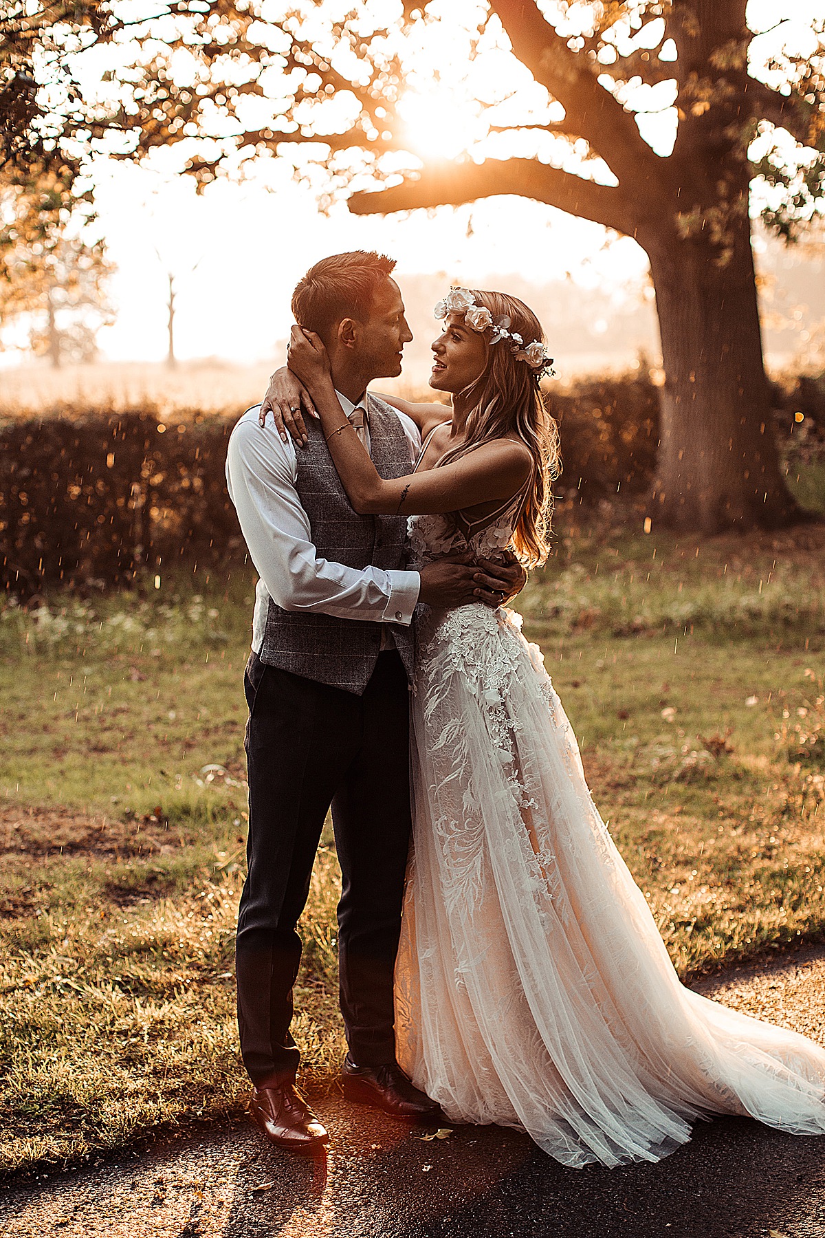 Riki Dalal dress Spring boho wedding  - A Riki Dalal Dress with 3D Flowers + a Wedding Full of Dreamcatchers + Boho Vibes