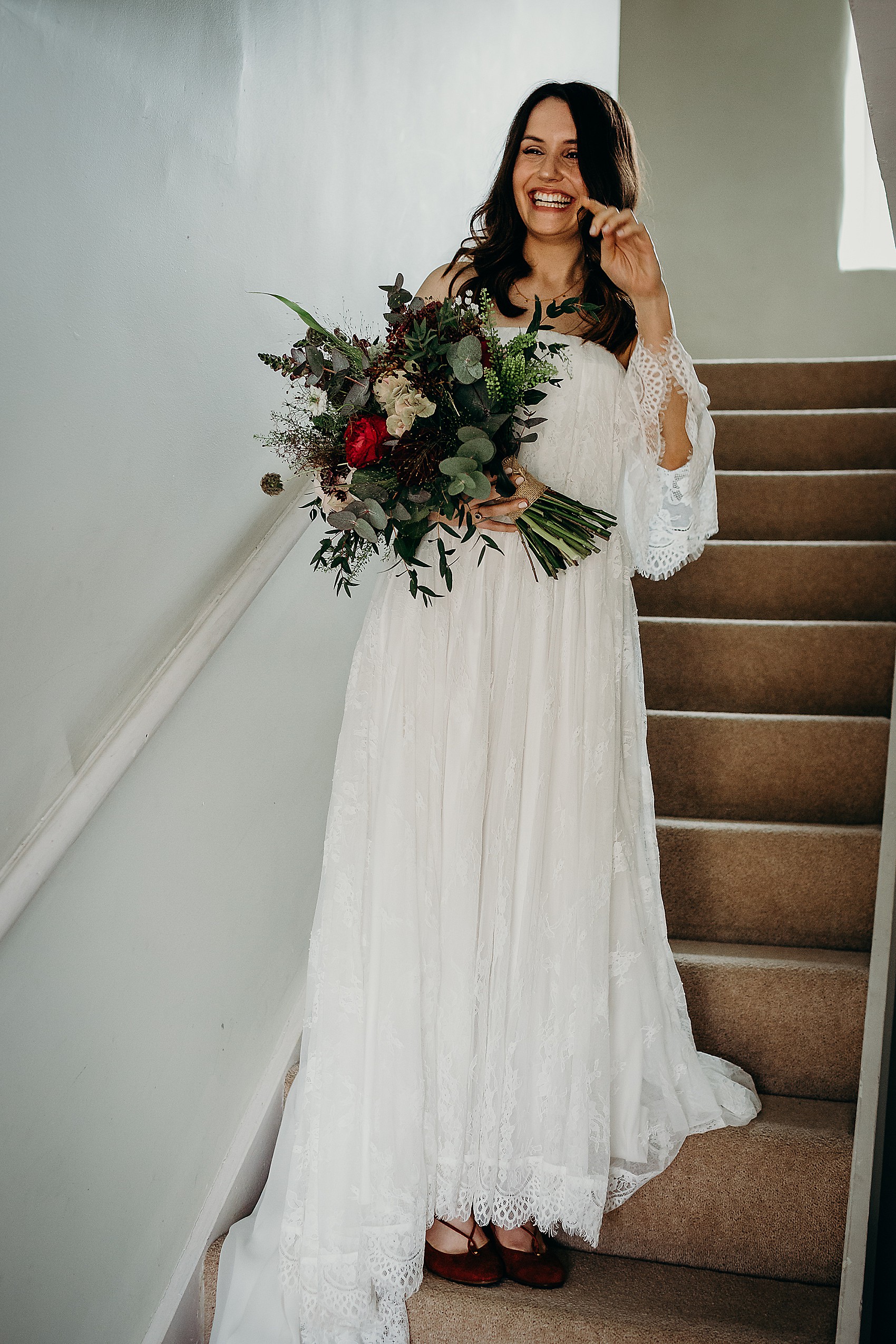 11 Boho Grace Loves Lace bride tipi wedding