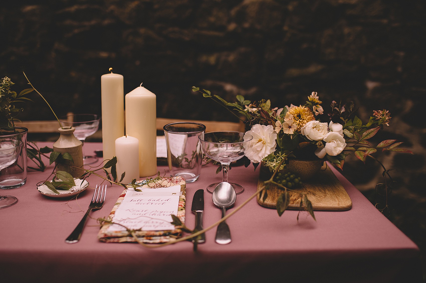 12 Dark Romantic Bridal Style Cornish Coast 1