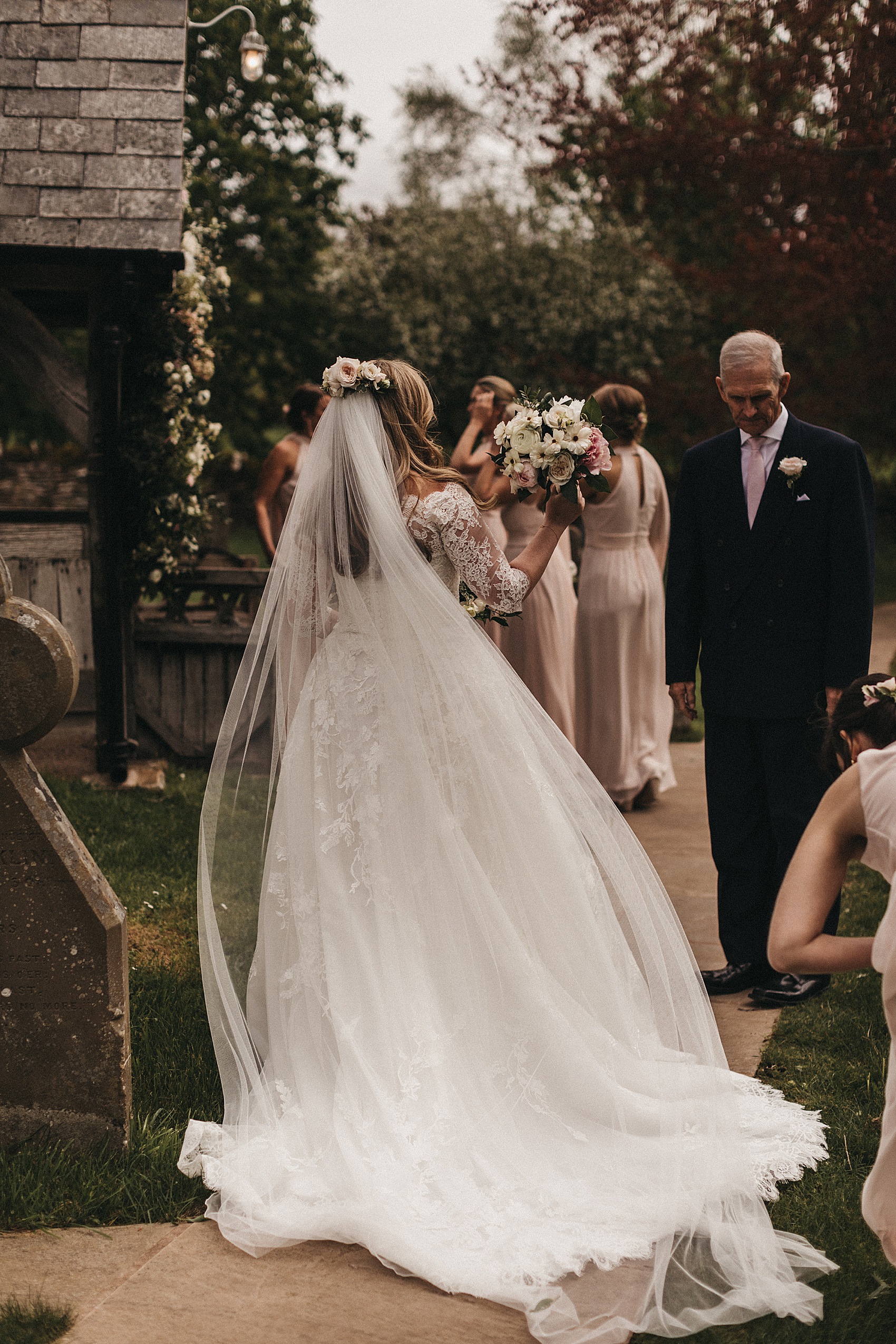 20 Pronovias bride Dewsall Court wedding