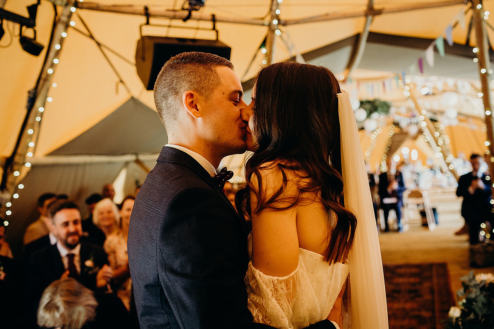 26 Boho Grace Loves Lace bride tipi wedding