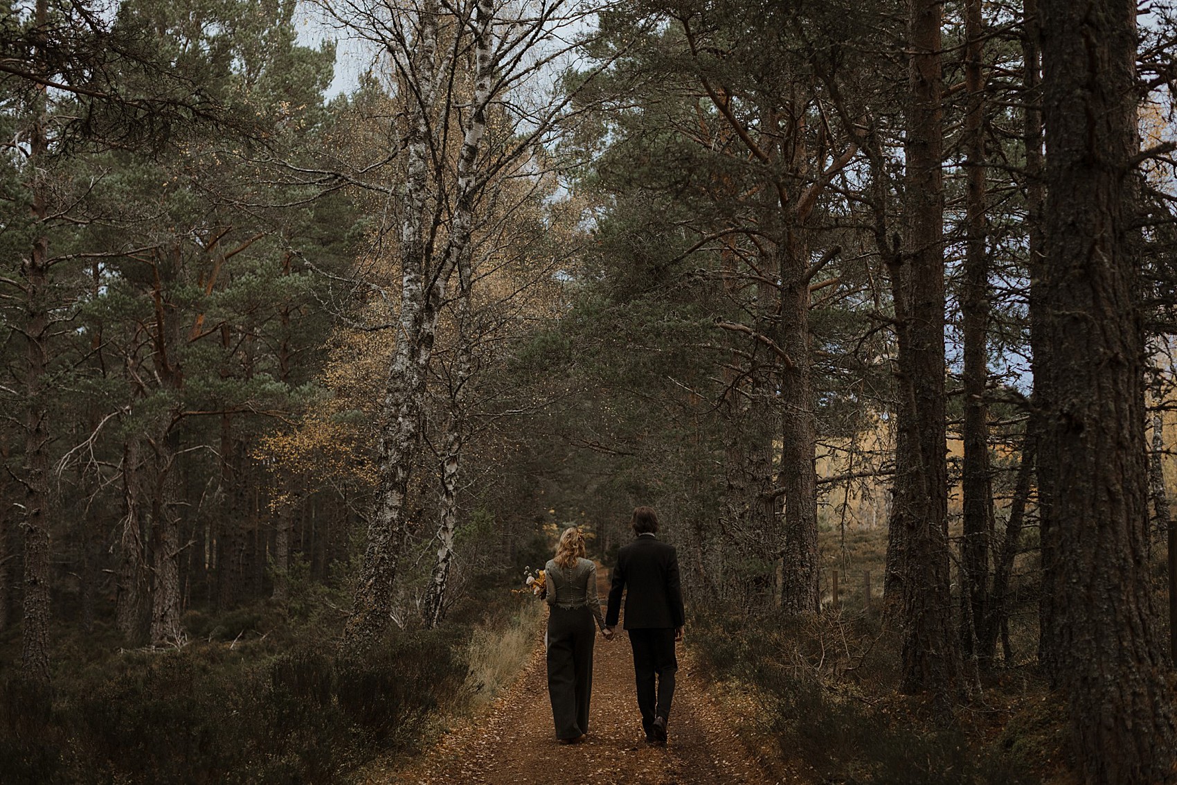 30 Dell of Abernethy woodland wedding