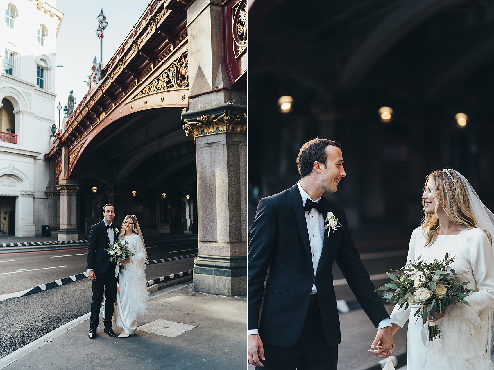 33 Halfpenny London bride city wedding