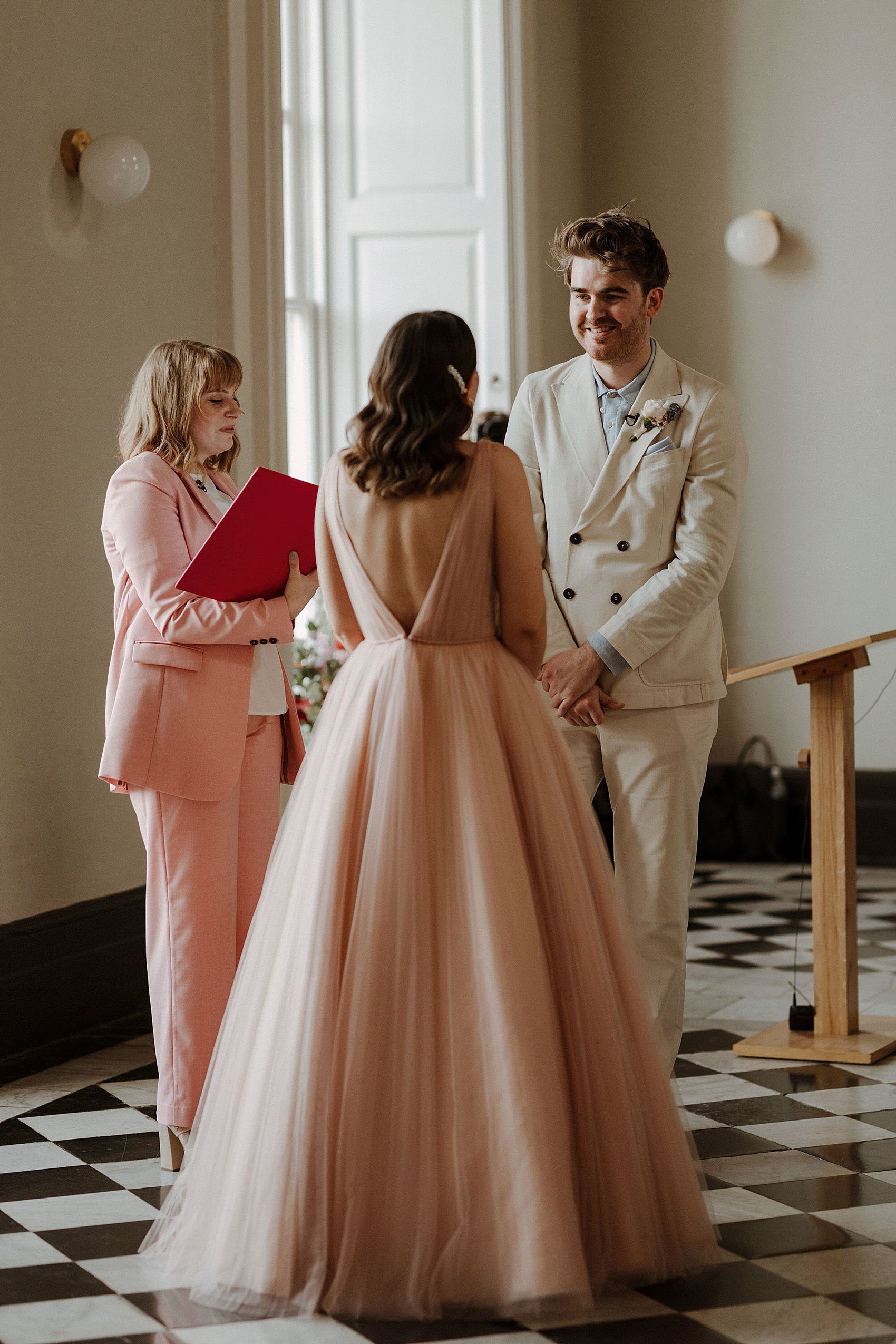 40 Liv Purvis wedding pink tulle dress