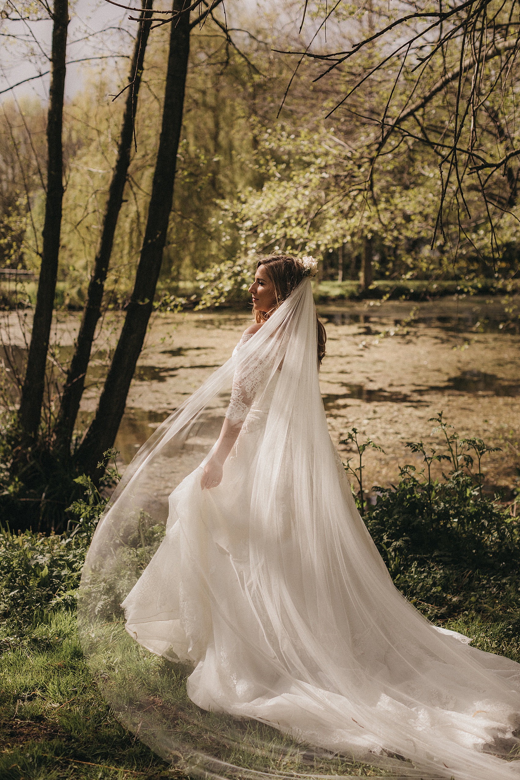 42 Pronovias bride Dewsall Court wedding