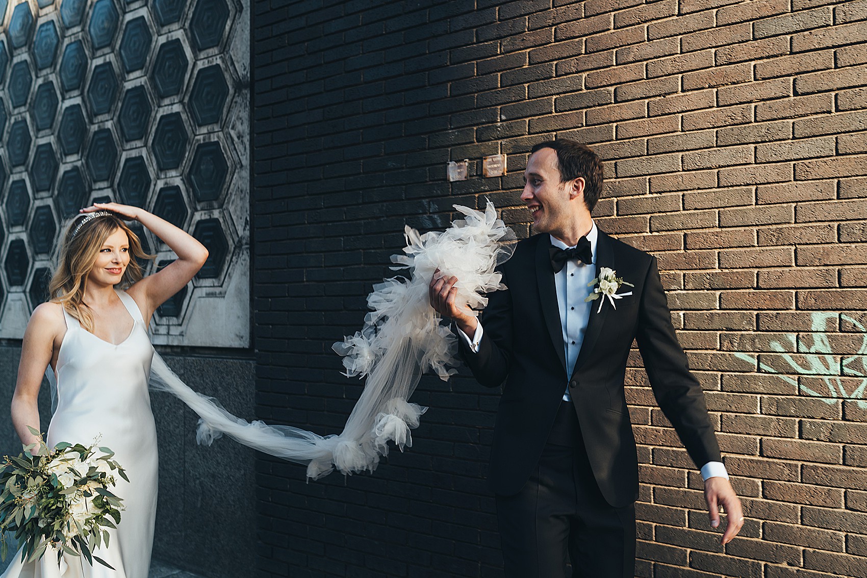 45 Halfpenny London bride city wedding