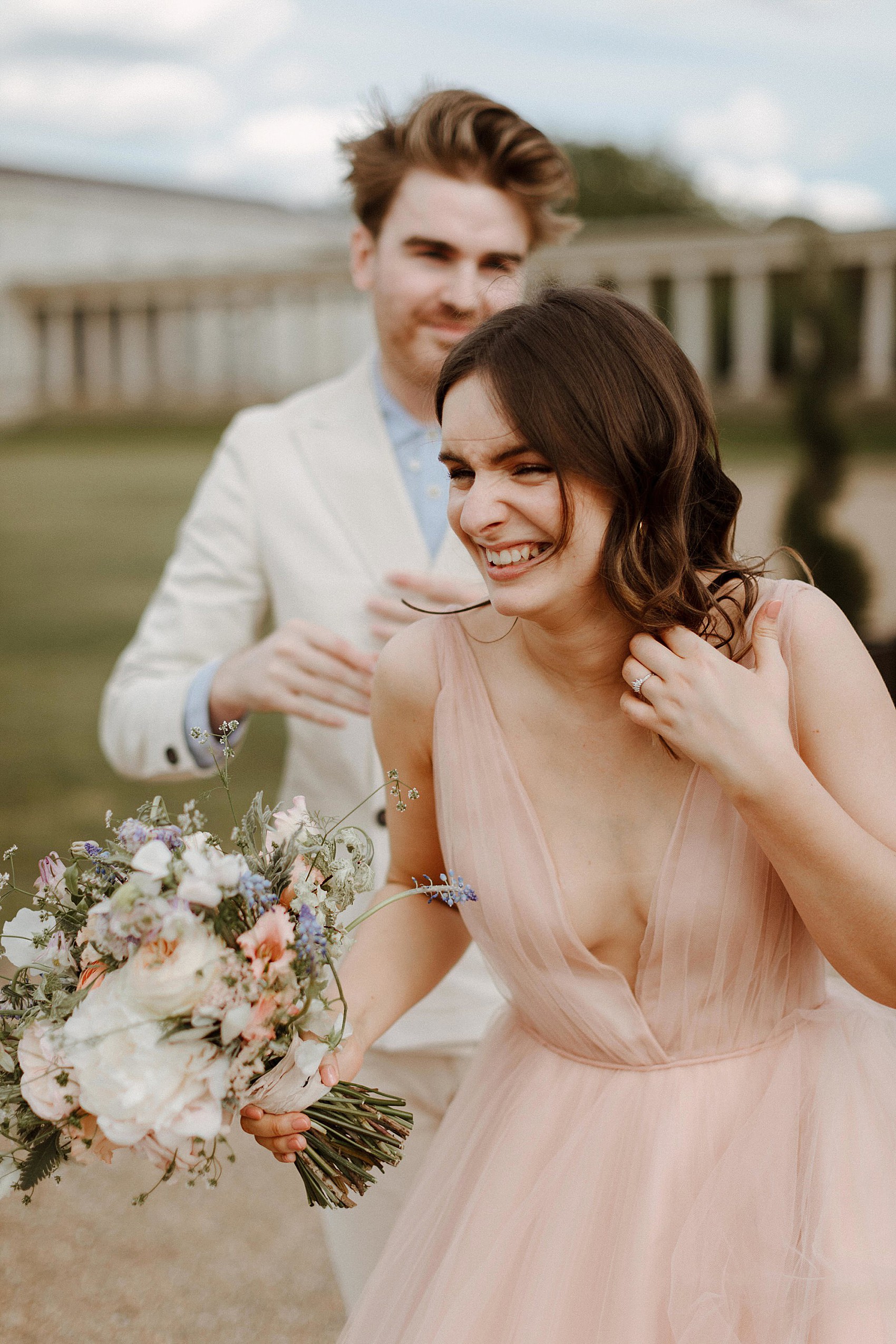 45 Liv Purvis wedding pink tulle dress