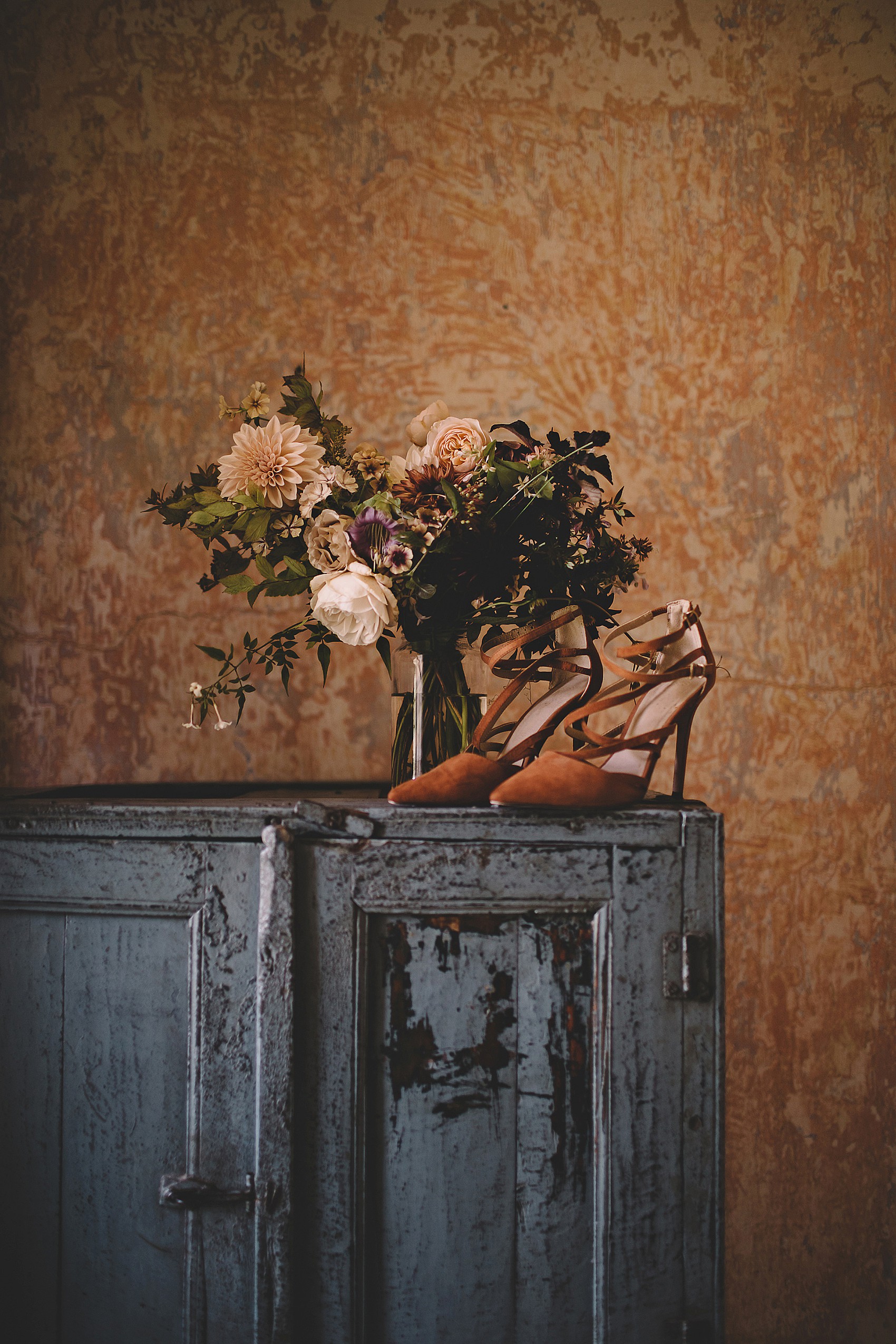 5 Dark Romantic Bridal Style Cornish Coast 1