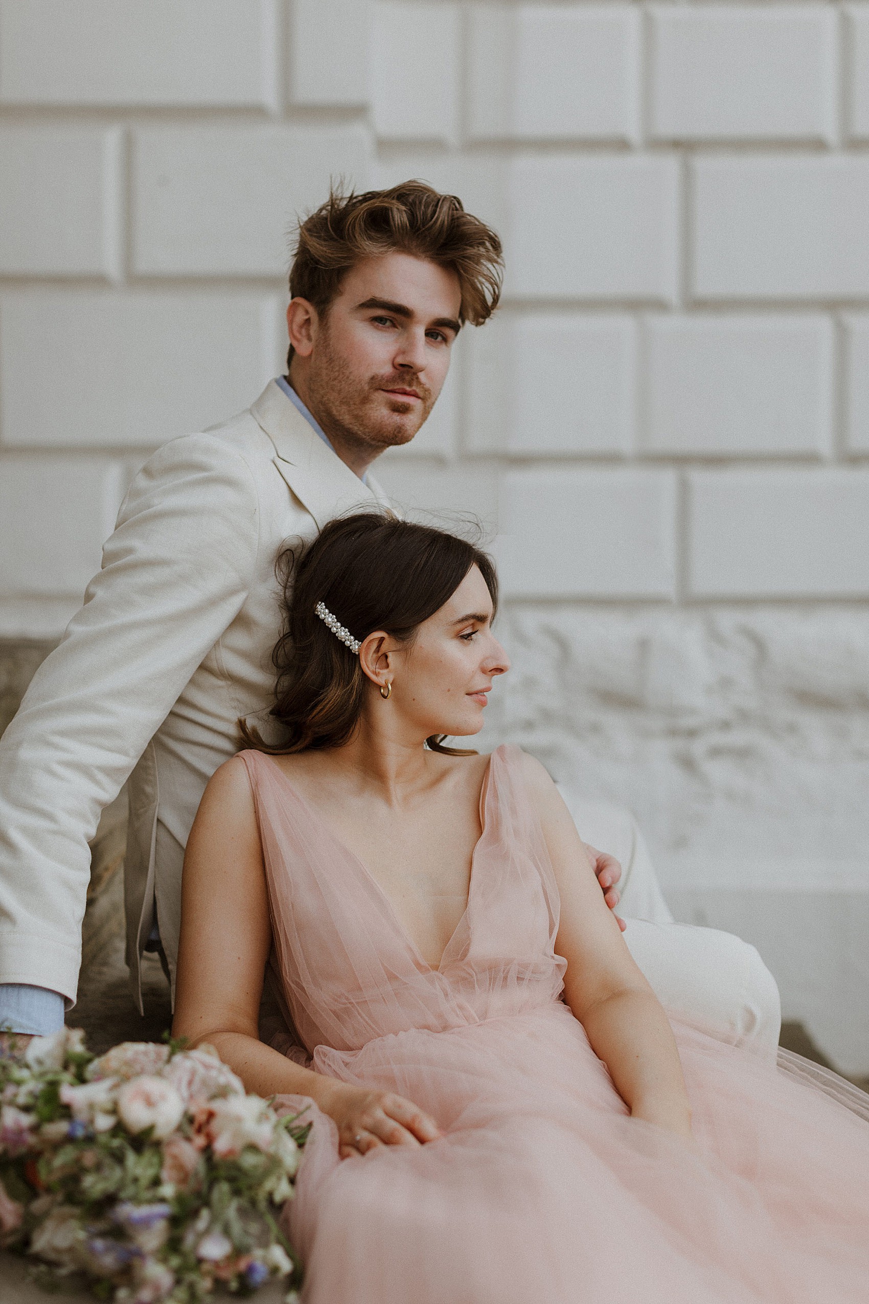 58 Liv Purvis wedding pink tulle dress