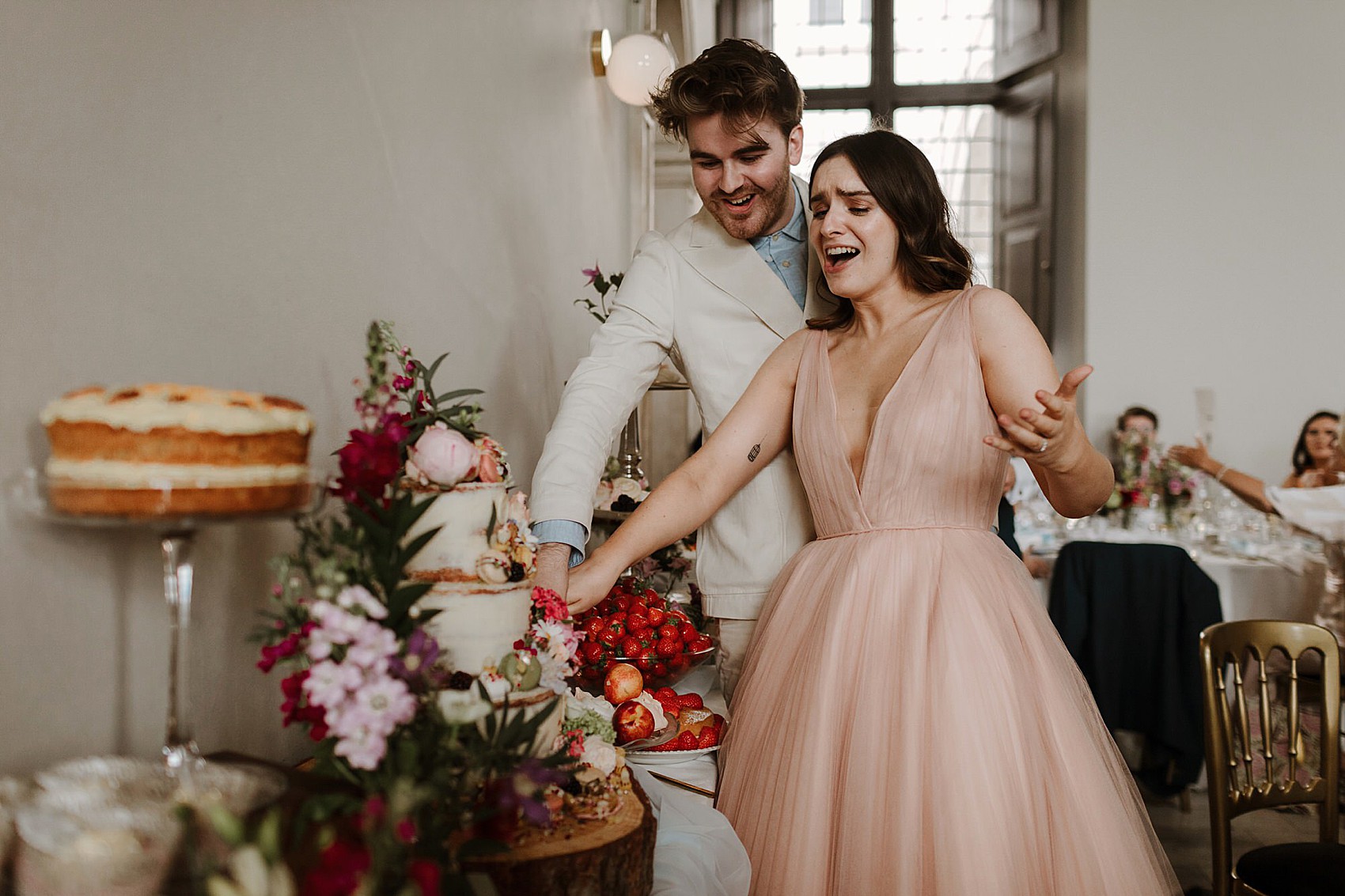 68 Liv Purvis wedding pink tulle dress
