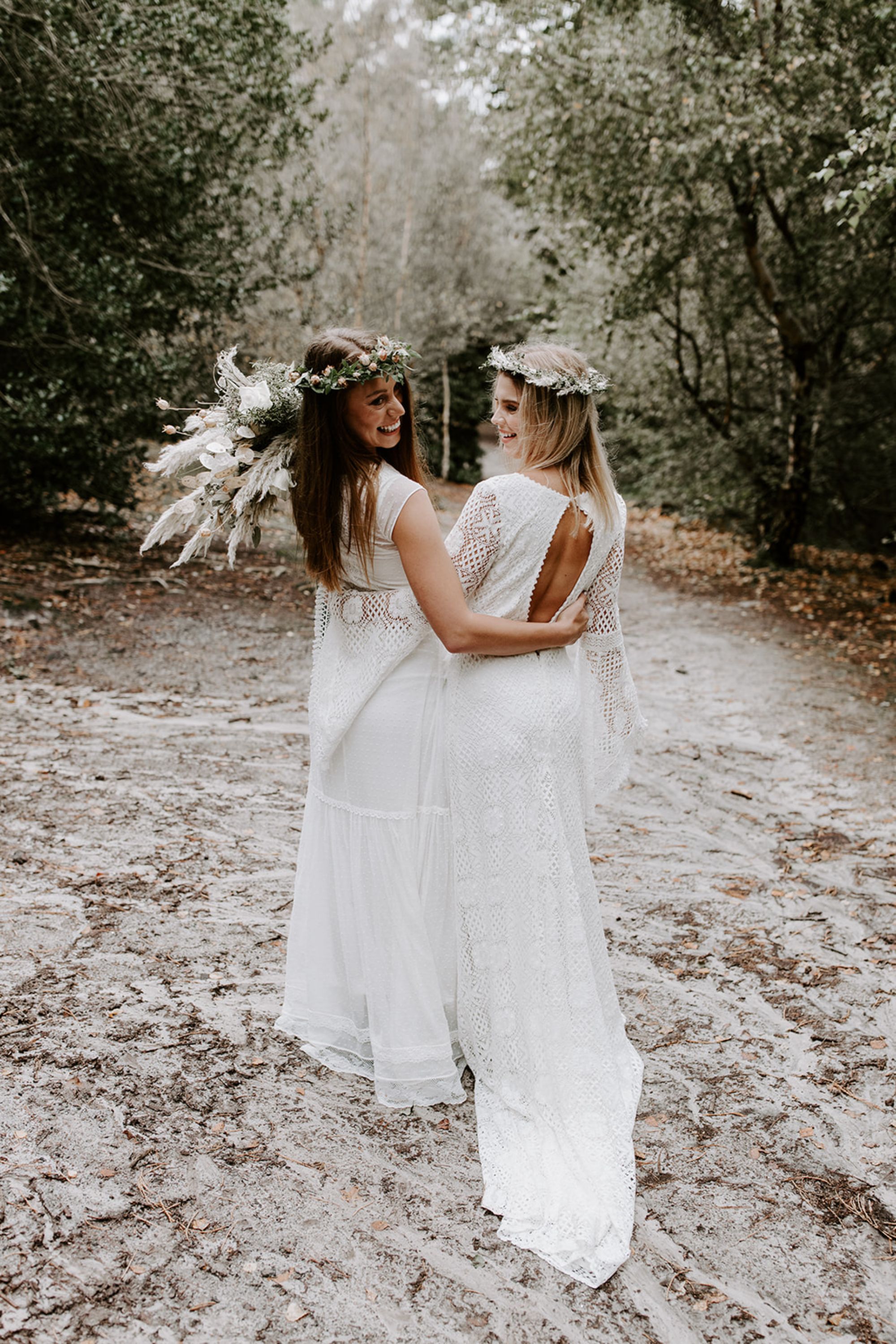 Indiebride London modern boho wedding dress Joe Morley Photography 2