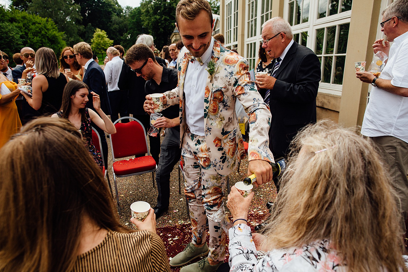 Kate Beaumont bride Glasshouse Warehouse wedding 11