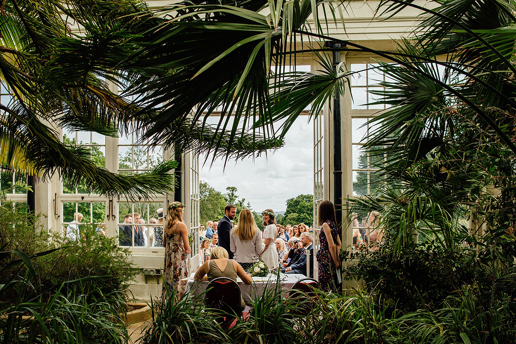 Kate Beaumont bride Glasshouse Warehouse wedding 2