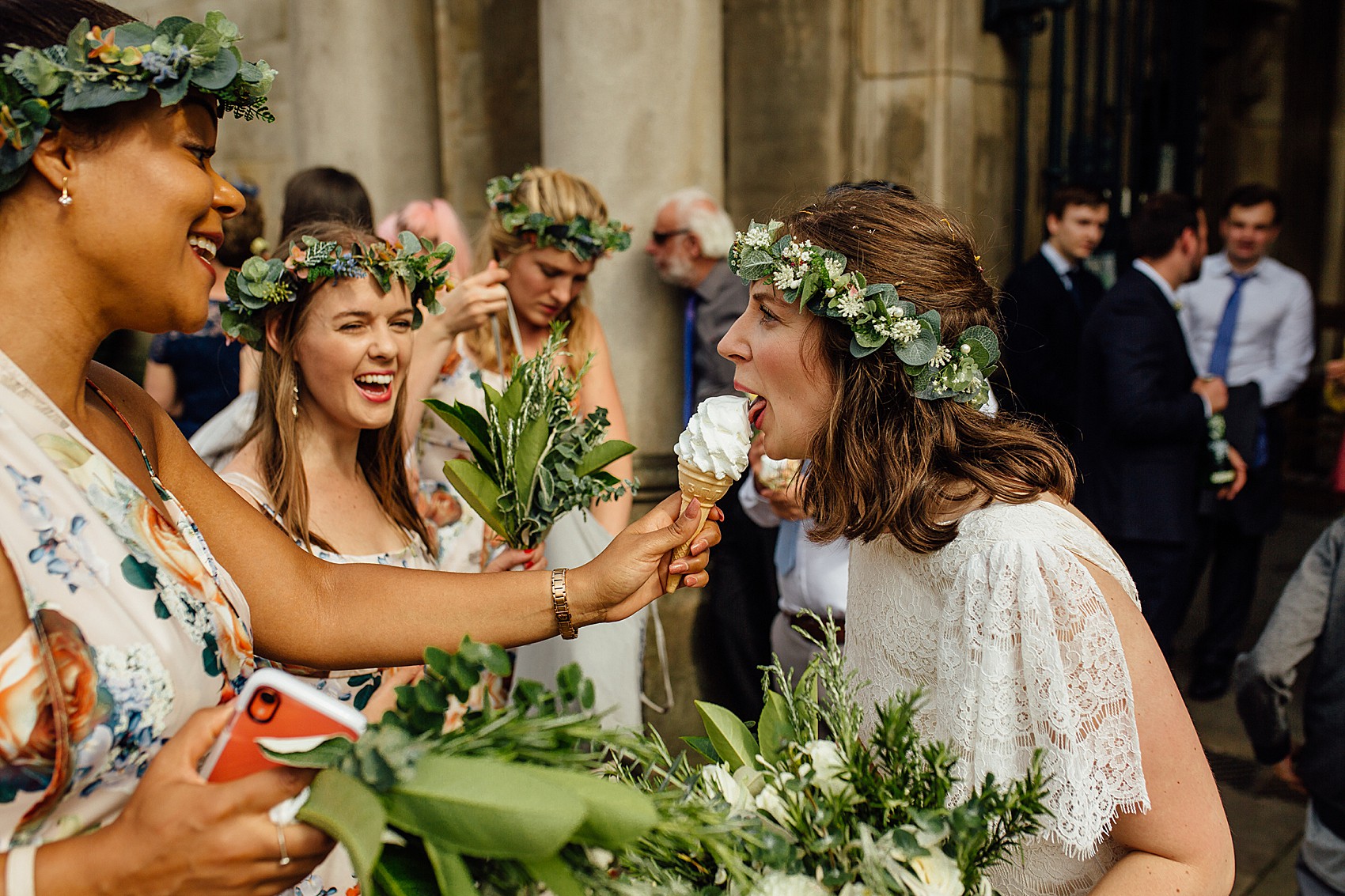 Kate Beaumont bride Glasshouse Warehouse wedding 30