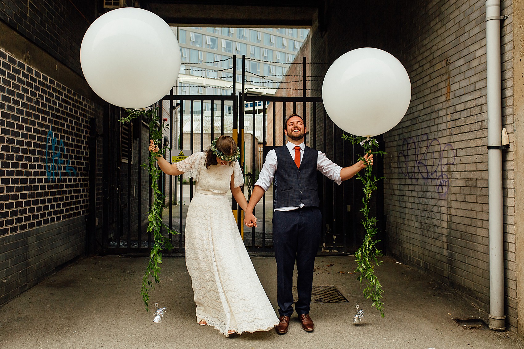 Kate Beaumont bride Glasshouse Warehouse wedding 37