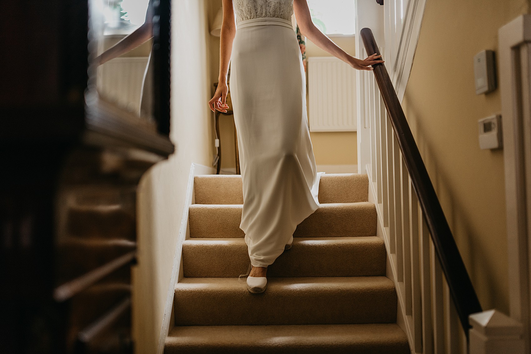 Laure de Sagazan bride wildflower marquee Wiltshire wedding 20