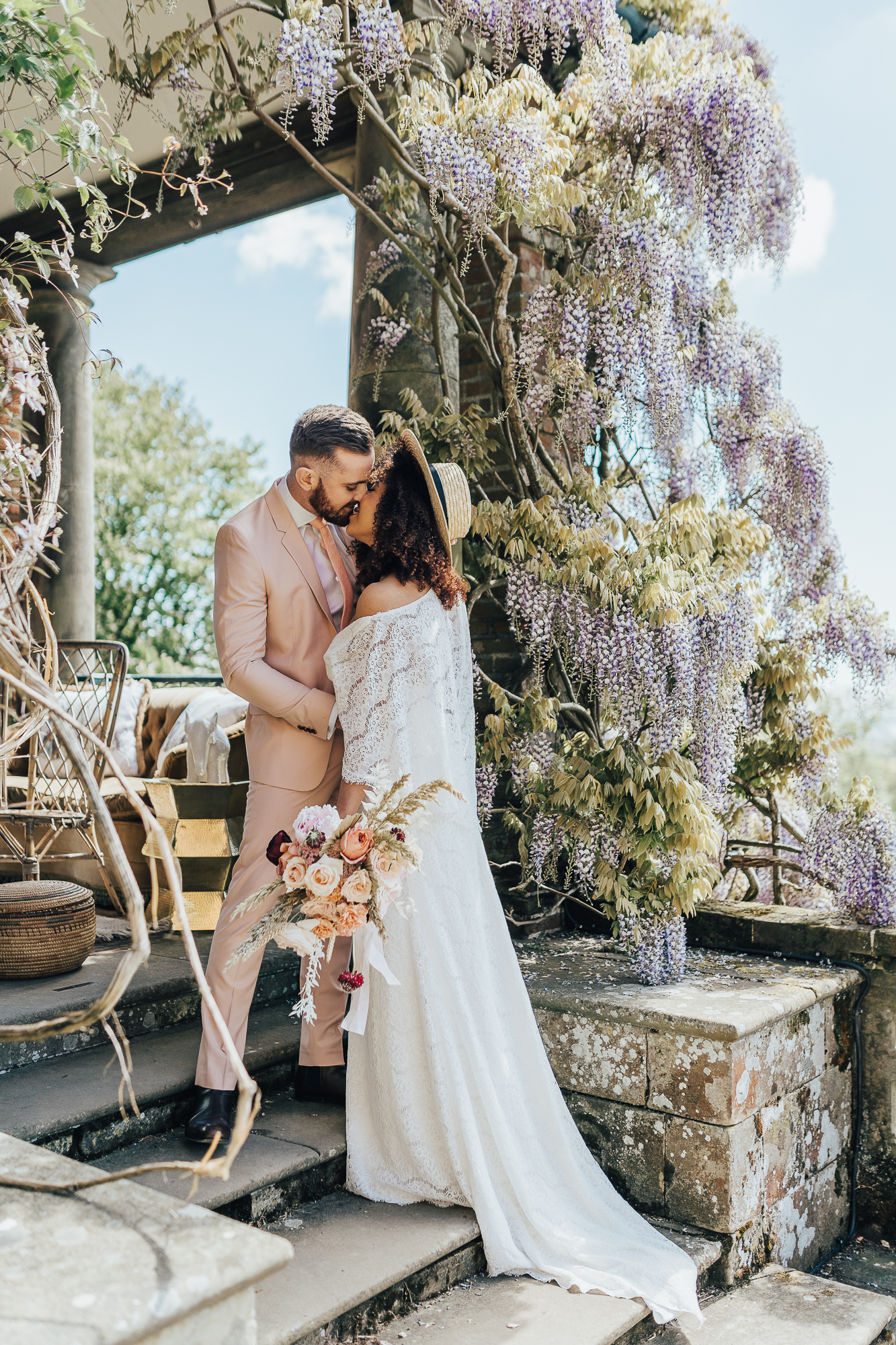 Wild natural wedding inspiration Port Lympne Hotel 16