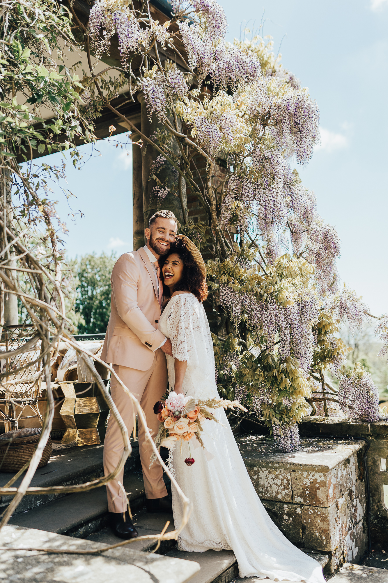 Wild natural wedding inspiration Port Lympne Hotel 17