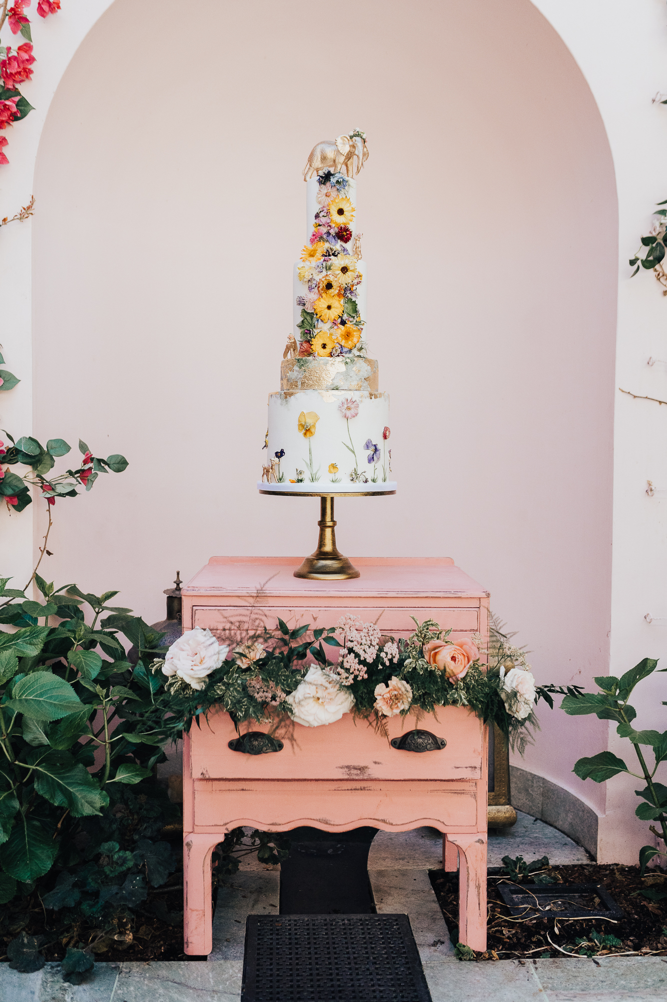 Wild natural wedding inspiration Port Lympne Hotel 25