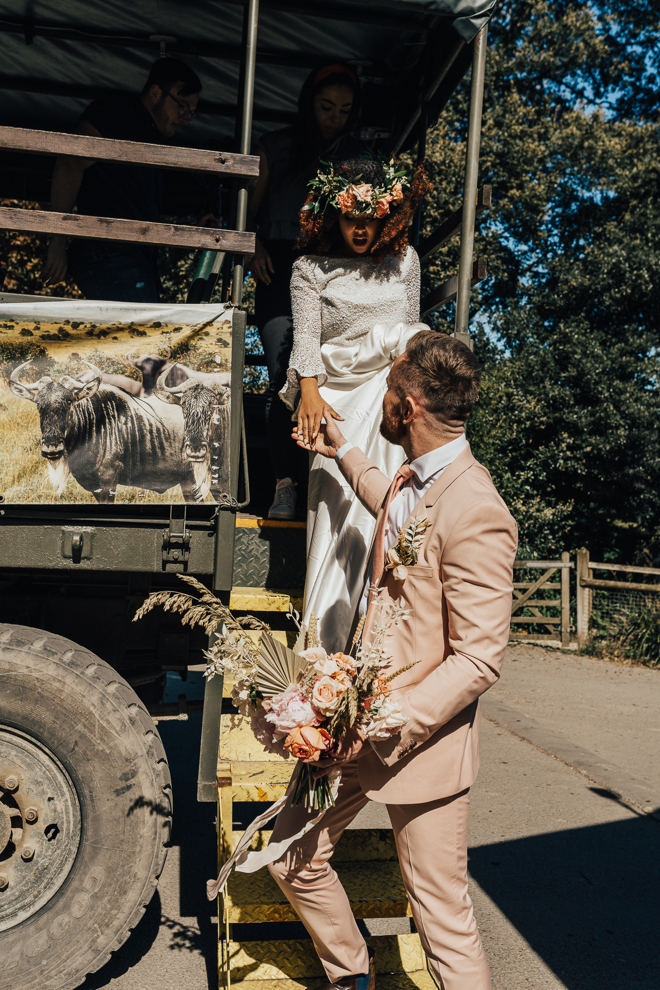Wild natural wedding inspiration Port Lympne Hotel 38