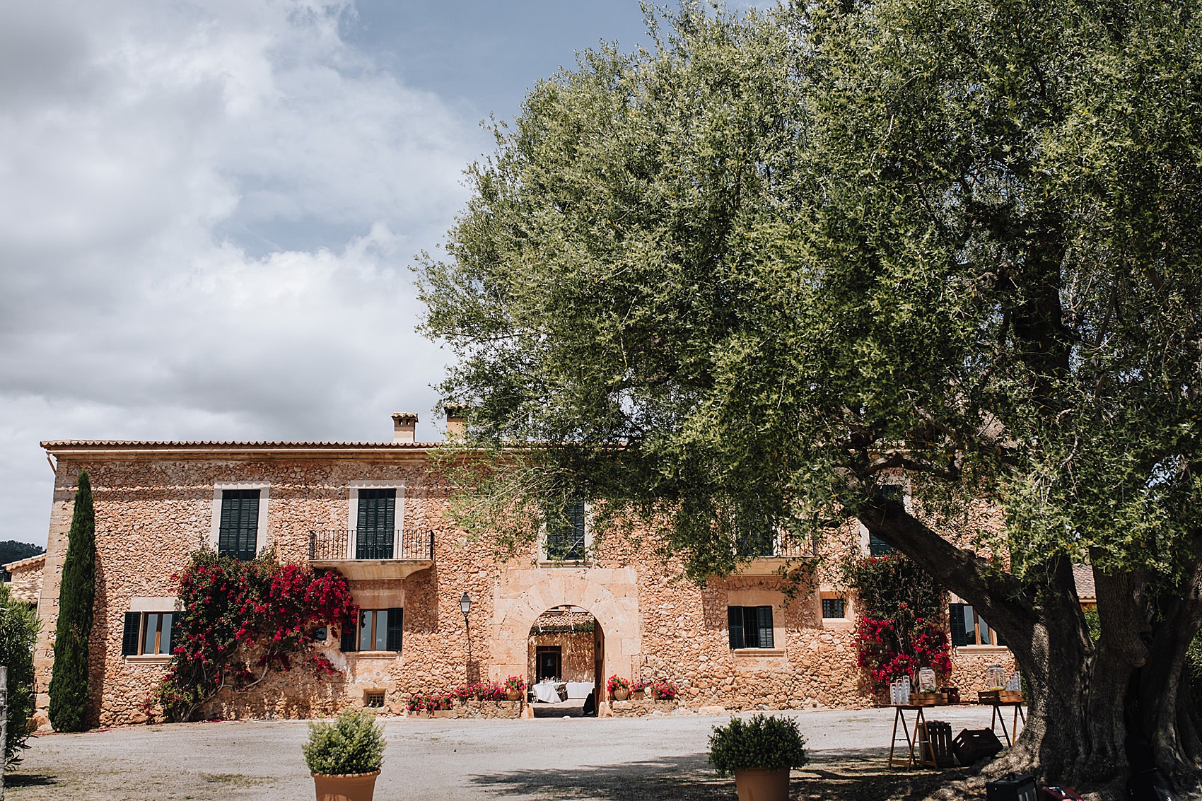 1 Erdem dress Mallorca wedding