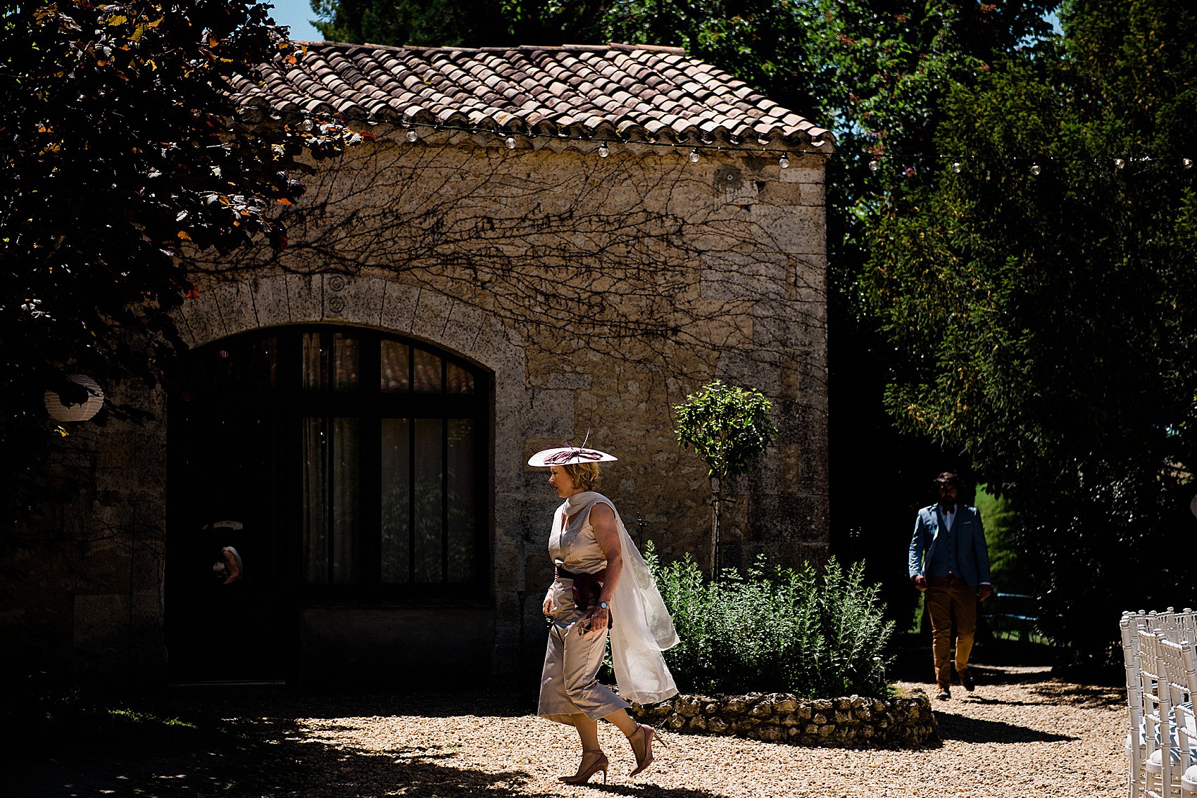 11 Catherine Deane dress French manor house wedding