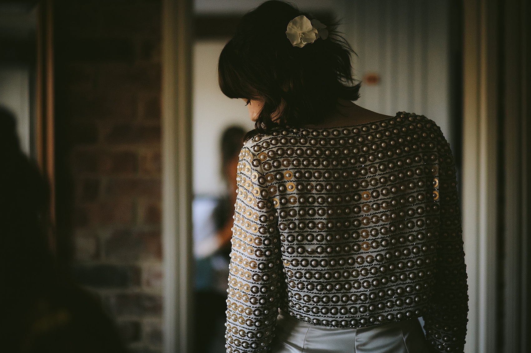 12 Bride in trousers River Cottage Wedding