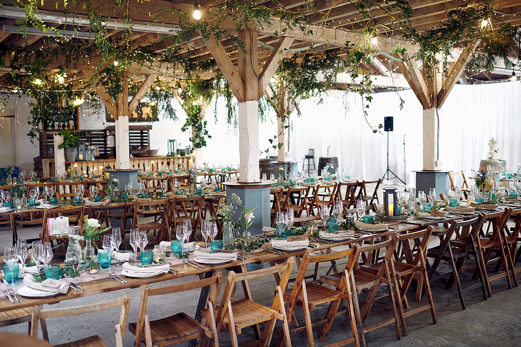 14 Fun Summer barn wedding