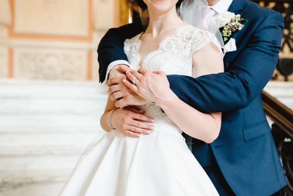 A Classy + Elegant Dartmouth House London Wedding with a Suzanne Neville Bride + Bridesmaids in Pink