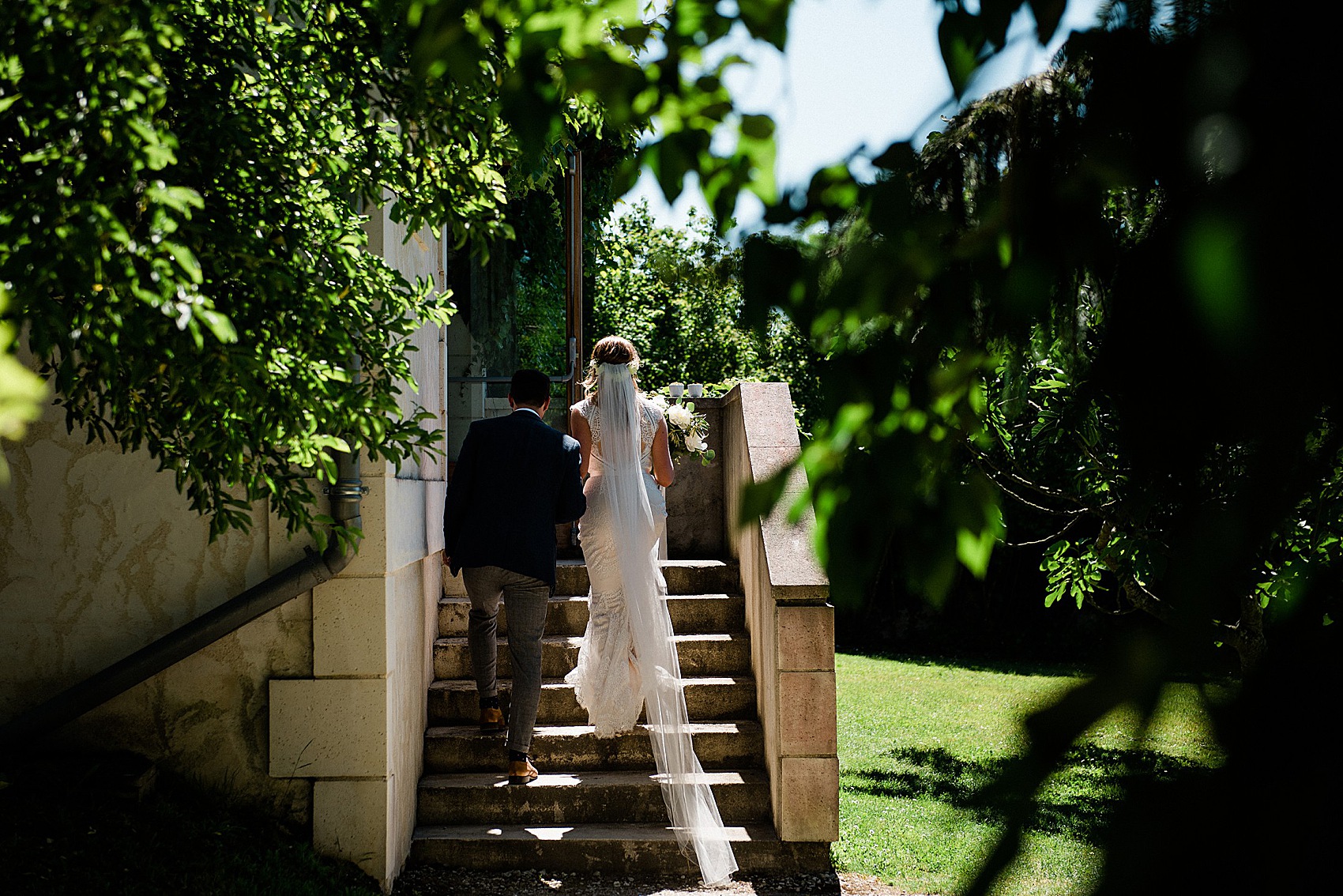 19 Catherine Deane dress French manor house wedding