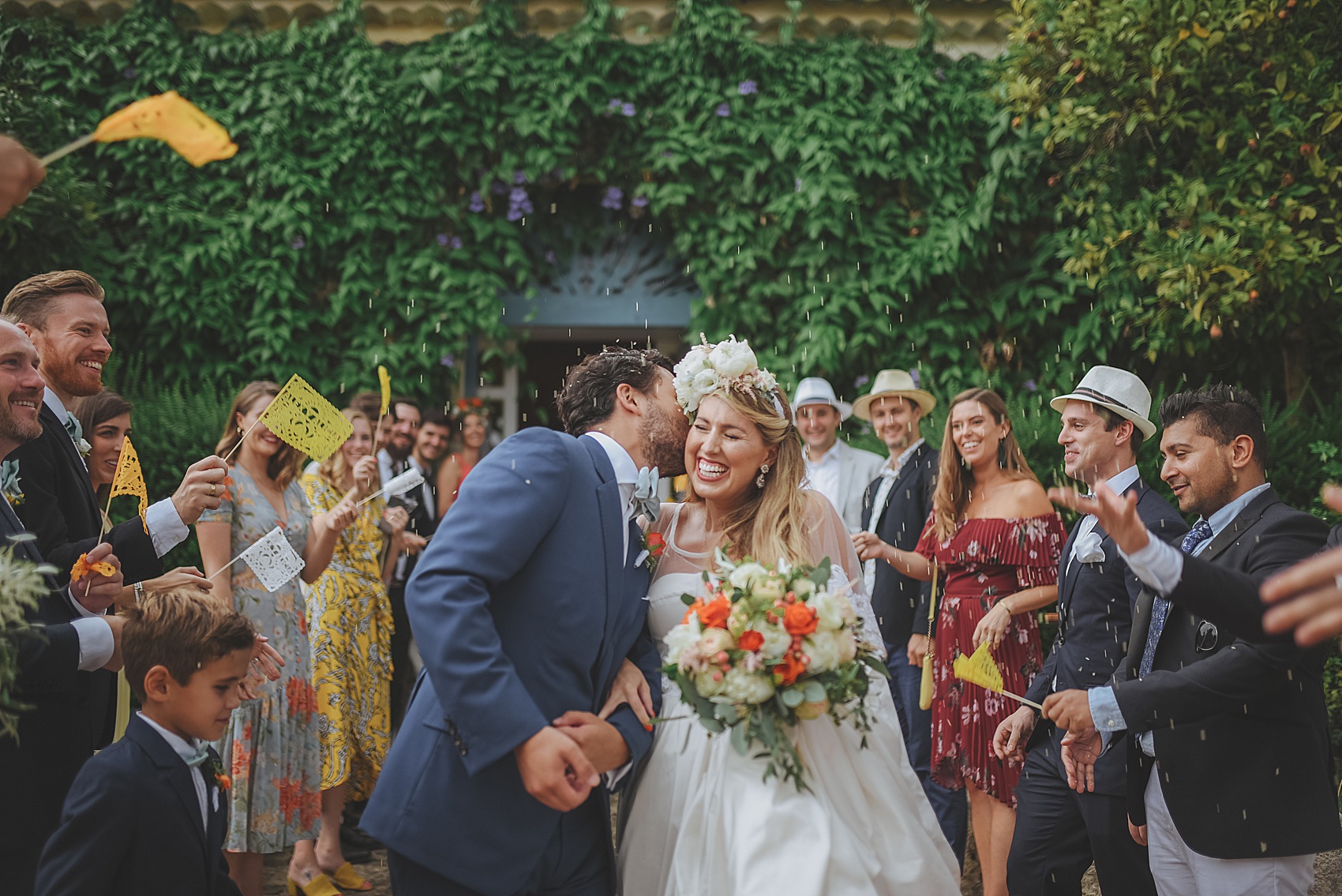 19 Romantic colourful wedding Sicily